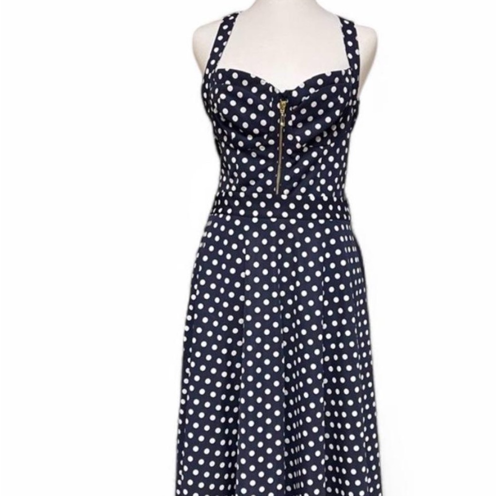 Retro 2 piece polka dot set